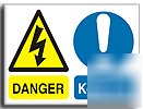 Keep out sign-semi rigid-400X300MM(mu-009-rm)