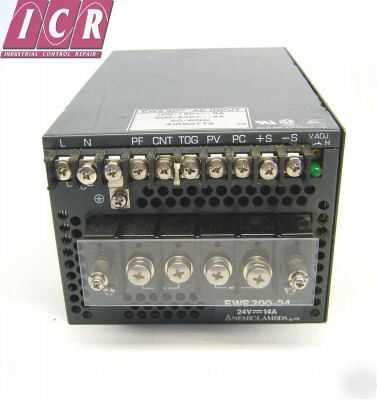 Nemic lambda power supply 24V 14A EWS300-24
