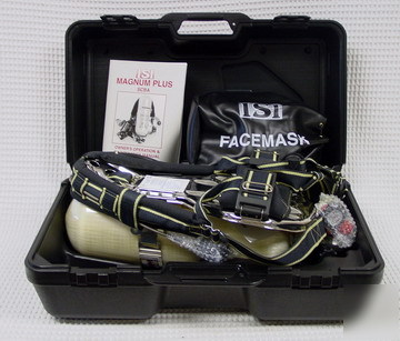 New isi magnum plus scba 4500PSI breathing apparatus 