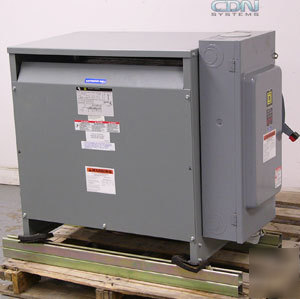 Squared sorgel 45KVA transformer 45T3H 3 phase square d