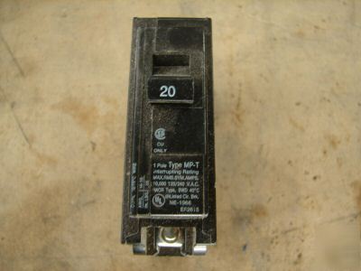 Br q homeline mp-t circuit breaker 1 pole 20A