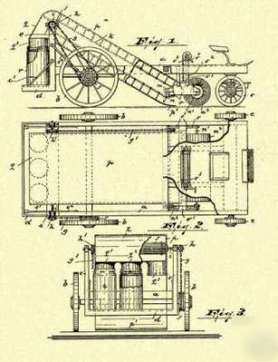 Brooks street sweeper cleaner 1896 us patent PRINT_B033