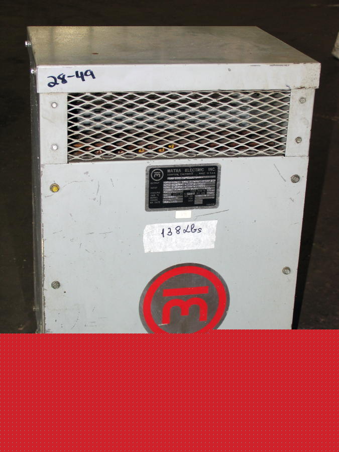 Matra 6 kva dry-type transformer single phase