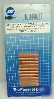 Miller 135426 (pack of 10) tip contact .062/71 wire 30A