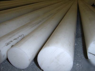 Natural acetal delrin rod 2.5