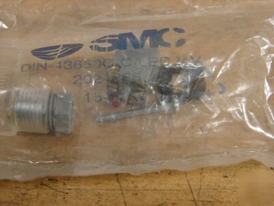 New smc wiring head din-43650C-c/led 
