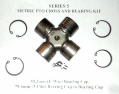 Series 5 metric pto cross & bearing kit (u-joint)