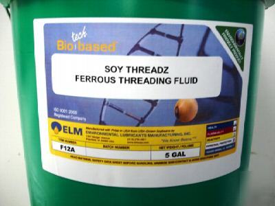 Soyeasy threadz, soy based threading fluid, 5-gallon