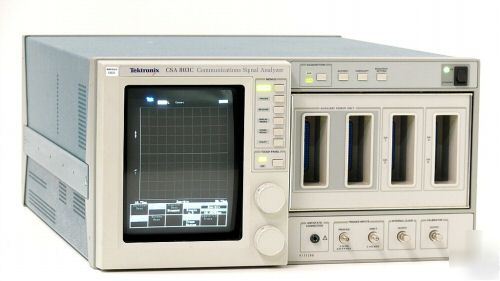 Tektronix CSA803C 50 ghz 4 slot sampling 'scope m/frame