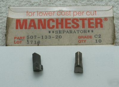 New manchester 507-133-20 grade C2 10PC separator 