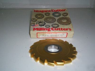 New niagara tin coat form cutter 5 x .406 x 1 1/4 hole