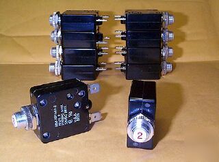 Potter & brumfield reset circuit breaker W58-XB1A4A-7