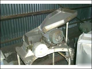 D-6 fitzmill, stainless steel, 7.5 hp - 16208