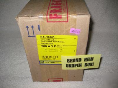 New KAL36200 square d unopen box ---------------> brand 