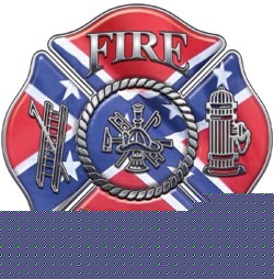 Firefighter decal reflective 6