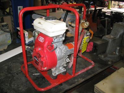 Ics water booster pump w/ honda engine