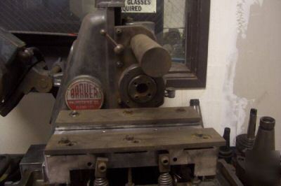 Barker am table top milling machine