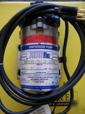 New shurflo diaphragm pump 8020-513-236 