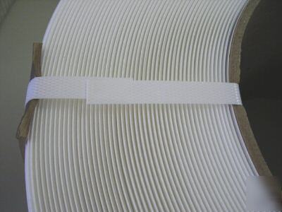 Strapex machine strapping polypropylene 3/8 white