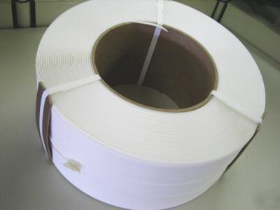 Strapex machine strapping polypropylene 3/8 white