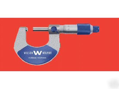 Wilson wolpert 202-01I 0-1 inch outside micrometer