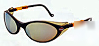Harley davidson HD101 black / clear lens safety glasses