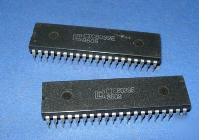 Cic CIC8039E 40-pin cpu vintage 8039N P8039