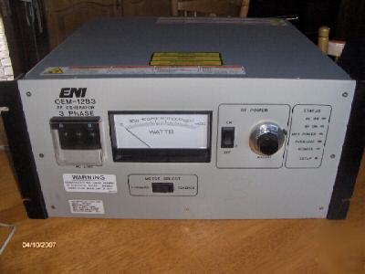 Eni oem-12B3 rf generator 3 phase