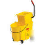 New commercial rubbermaid mop bucket & wringer 7580-21/ 