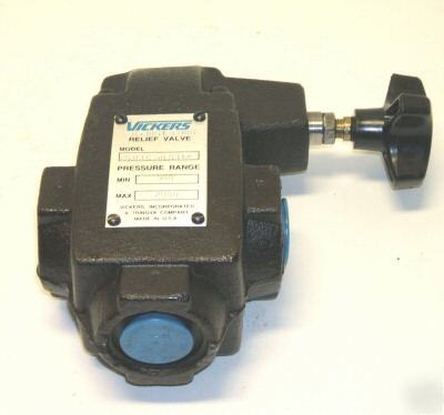 New vickers adjustable relief valve model: CS03C50S314 