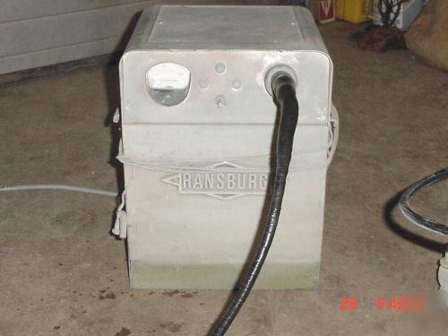 Ransburg electrostatic airless paint system graco pump