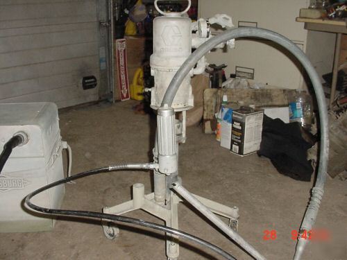 Ransburg electrostatic airless paint system graco pump