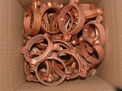 Split ring hanger 3 in non-insulated copper stand off