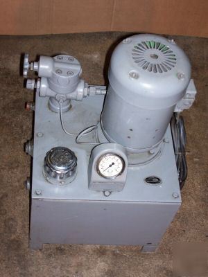Ward hydraulic grinder 1HP pump/tank unit N310
