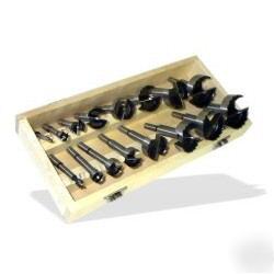 New 16PC. forstner drill bit set heavy duty 