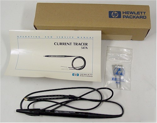 New agilent hp 547A current tracer with manual * 