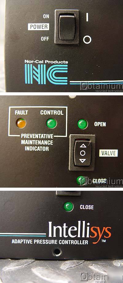Nor-cal intellisys adaptive pressure controller amat