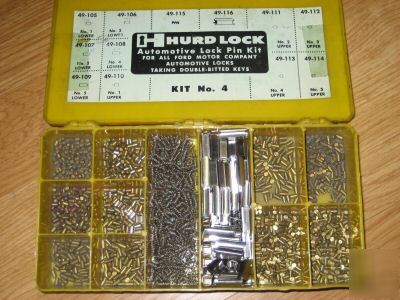 Locksmith old hurd lock ford pin kit keying kit #4 