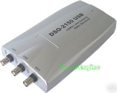 150MS/s pc-based usb digital storage oscilloscope
