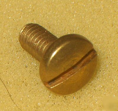 25 ea. brass screws 8-32 x 3/8
