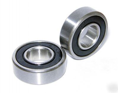 (50) R6-2RS, sealed ball bearings, 3/8