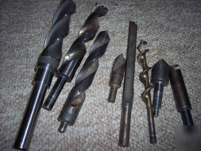 Bits for drill press lot of 8 - vintage patternmaking