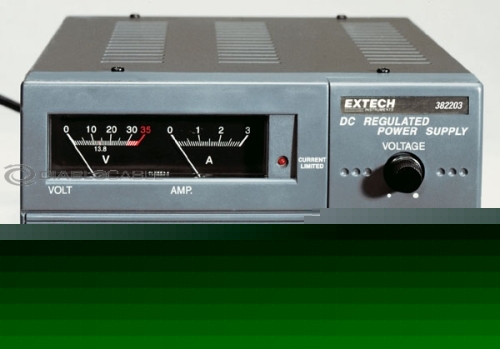 Extech 382203 analog triple output dc power supply