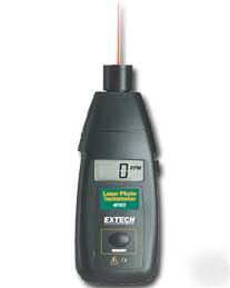 Extech 461893 laser photo tachometer/photo tachometer