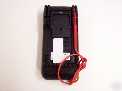 Bk b&k test bench multimeter 390, used missing neg wire