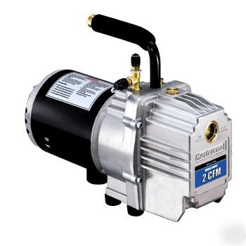 Mastercool 2 cfm rotary vane deep vacuum pump