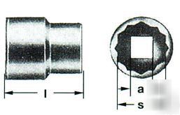 New ampco W261 12-point socket non-sparking non-magnetc