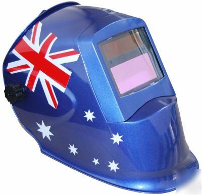 New auto darkening lcd welding helmet solar tig mig arc 