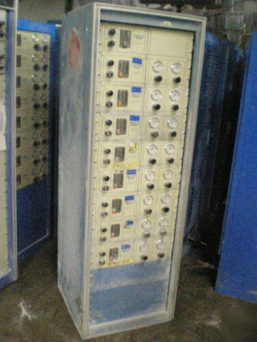 Powder coating system, guns, controls, reciprocators