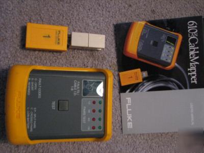 Fluke networks 610 lan cable mapper